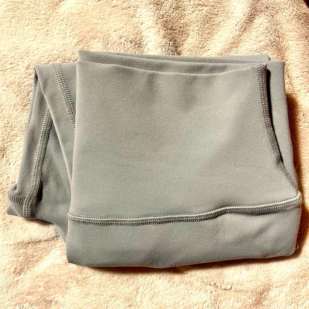 ALO YOGA SIZE MED COLOR BLUE HAZE HIGH WAIST AIRBRUSH LEGGING BNWT